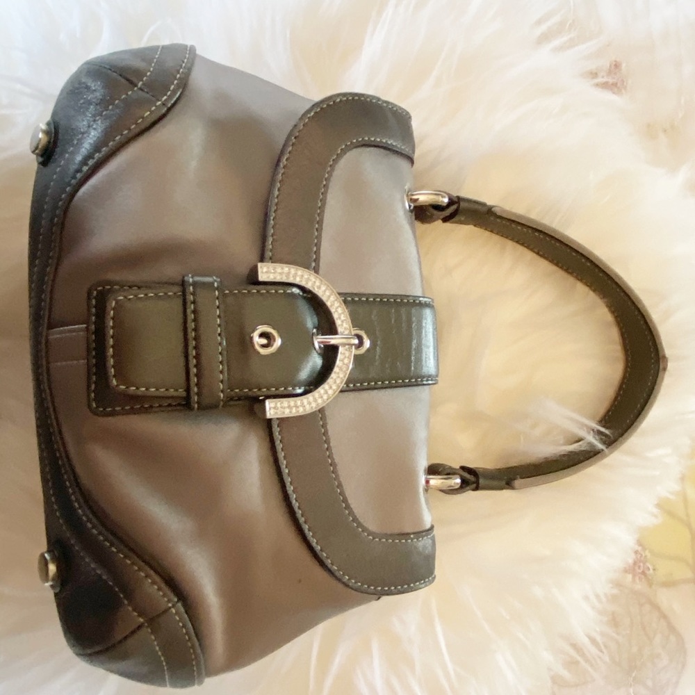 Vintage satian small coach purse